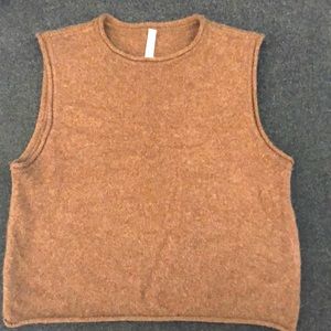 Babaton sleeveless cashmere blouse